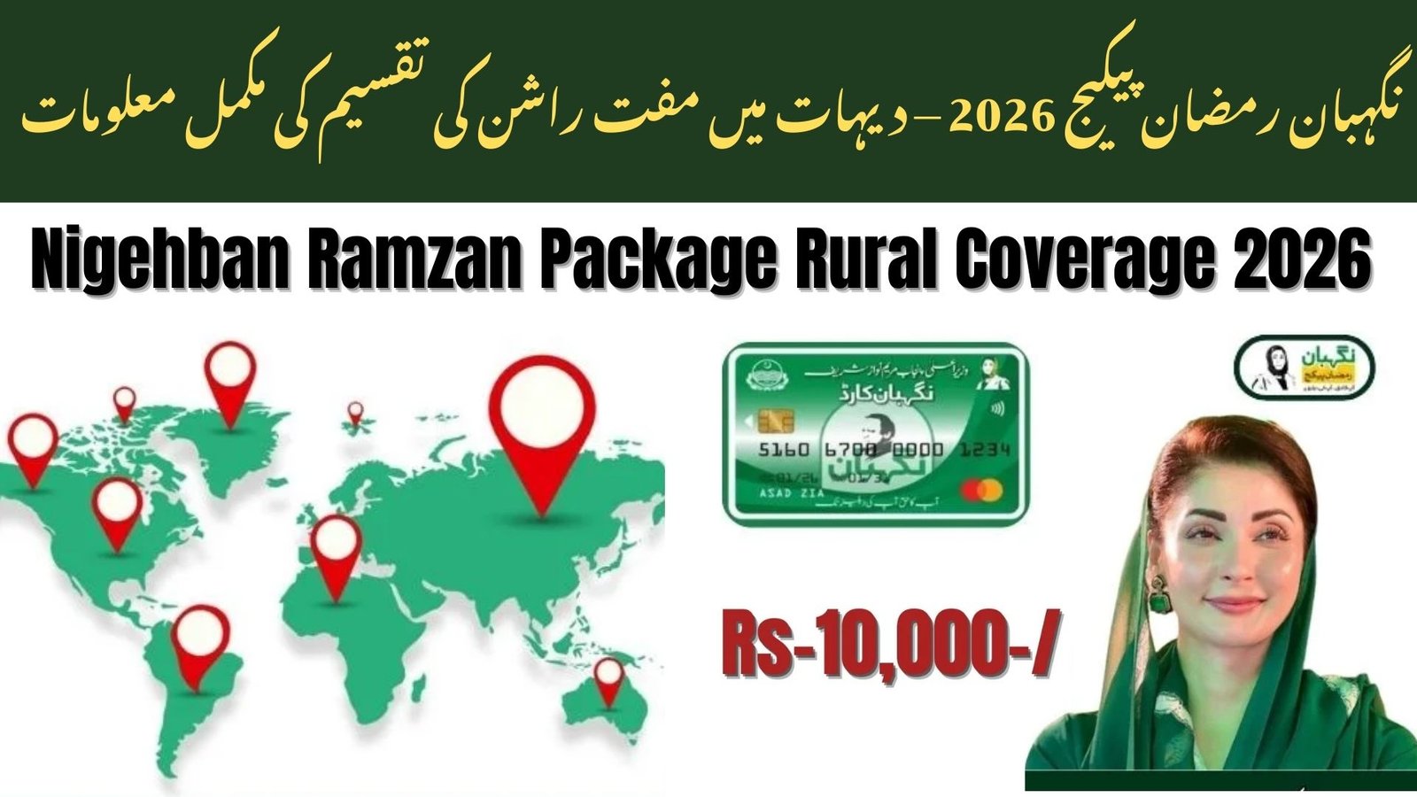 Nigehban Ramzan Package Rural Coverage 2026 -village wise