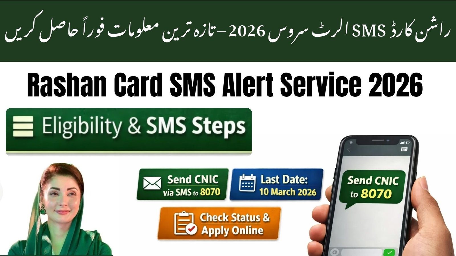 Rashan Card SMS Alert Service 2026 – Get Updates Fast