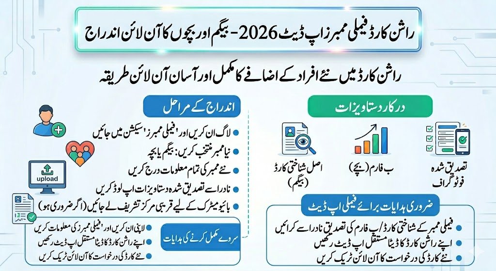 Rashan Card Family Members Update 2026